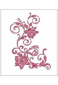 Dec153 - Stencil Roses